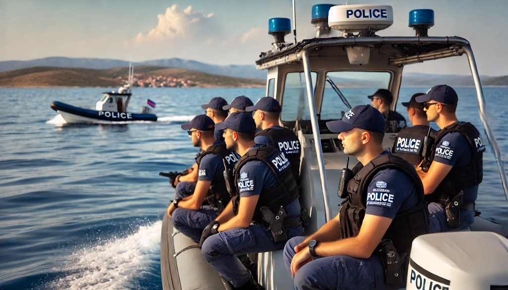 Surveillance of the maritime police in Senj: prevention of unauthorized sailing and the importance of safety measures at sea
