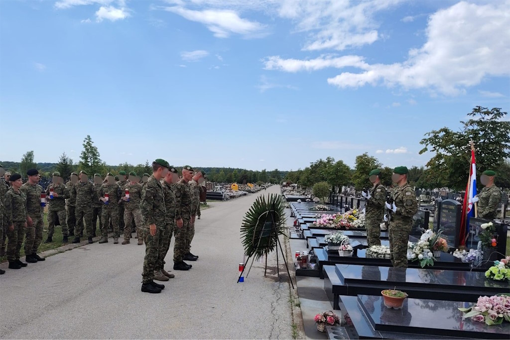 Anlässlich des fünften Todestages von Korporal Josip Briški: Eine Hommage an den heldenhaften Soldaten des Kommandos der Spezialeinheiten