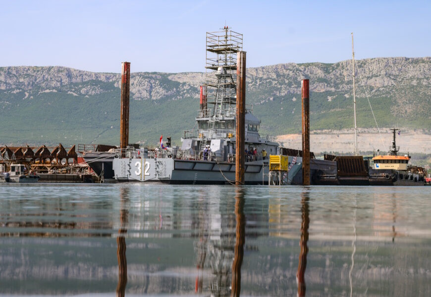 The launch of a new coastal patrol ship strengthens the Croatian Navy and continues the modernization of HRM