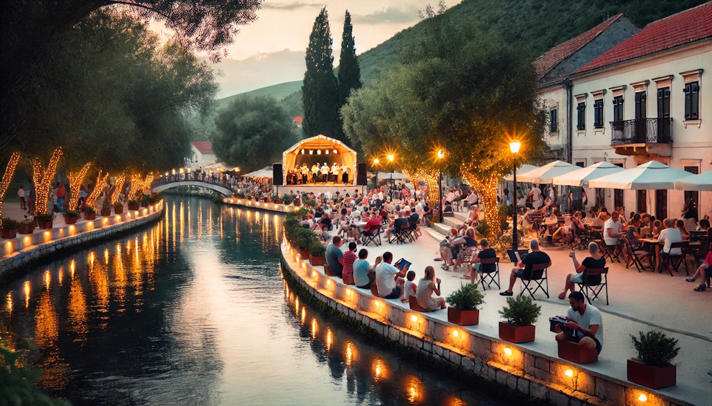 Żywy festiwal kultury w Petrinja: święto tradycji i wspólnoty na promenadzie Strossmayera w sierpniu