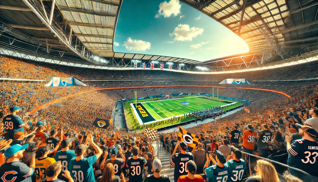 Chicago Bears vs Jacksonville Jaguars - Vente de billets spectaculaires de la NFL à Londres en 2024