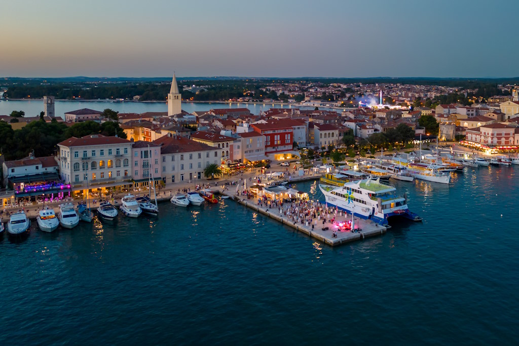 Poreč achieved one million tourist nights in 2024.