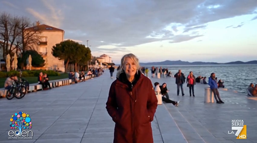 Promotion of Zadar County on Italian television: Licia Colò reveals the history and natural beauties of the cities of Nin and Zadar in a popular show