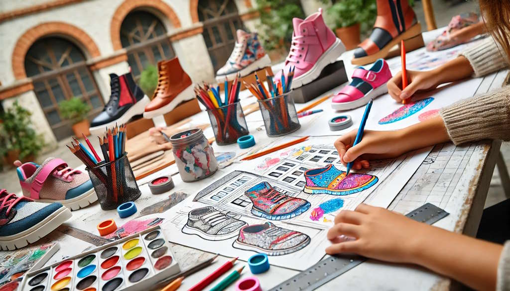 Creative workshop "My sketch - my coolest sneaker" at the Varaždin festival: innovations in footwear design and cooperation with local industries